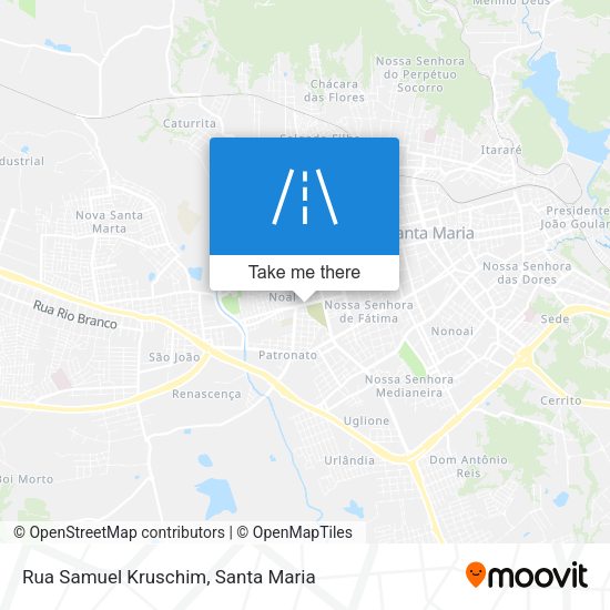 Rua Samuel Kruschim map