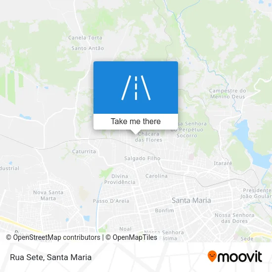 Rua Sete map