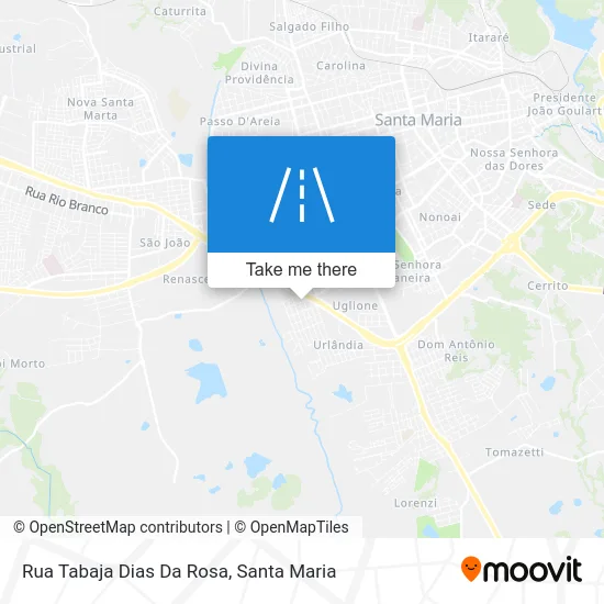 Rua Tabaja Dias Da Rosa map
