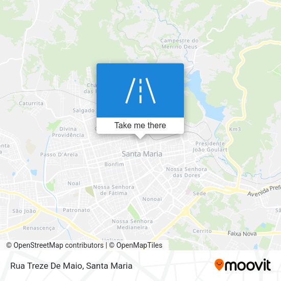 Rua Treze De Maio map