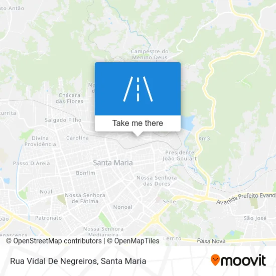 Rua Vidal De Negreiros map
