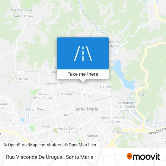Rua Visconde De Uruguai map