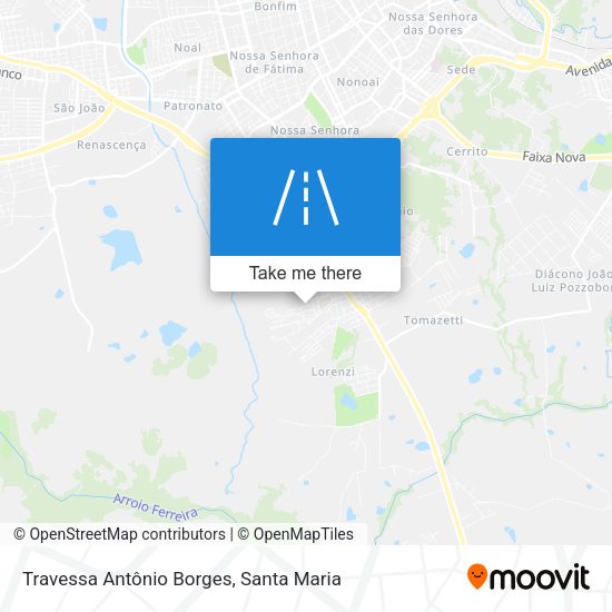 Travessa Antônio Borges map