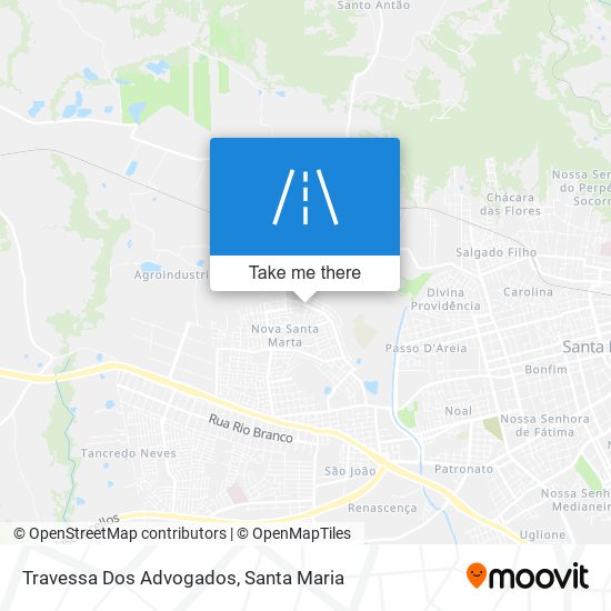 Mapa Travessa Dos Advogados