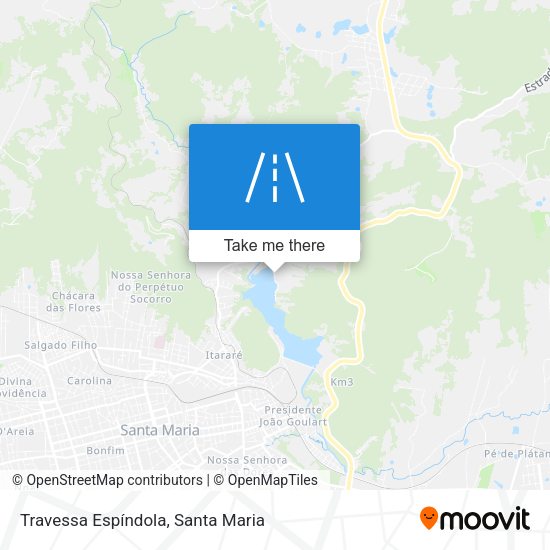 Travessa Espíndola map