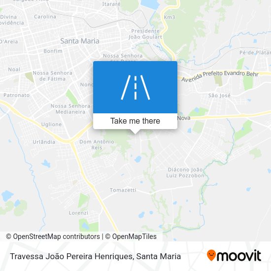 Travessa João Pereira Henriques map