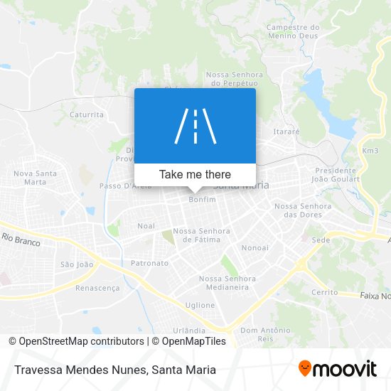 Travessa Mendes Nunes map