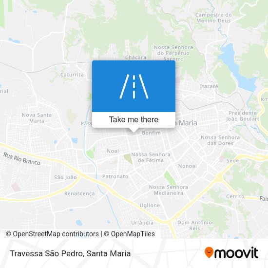 Travessa São Pedro map