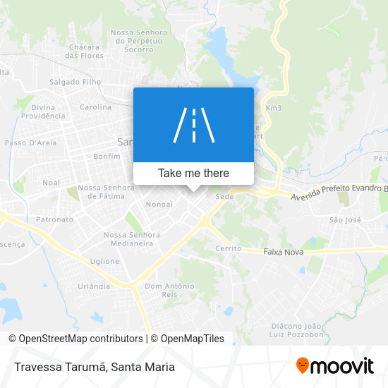 Travessa Tarumã map