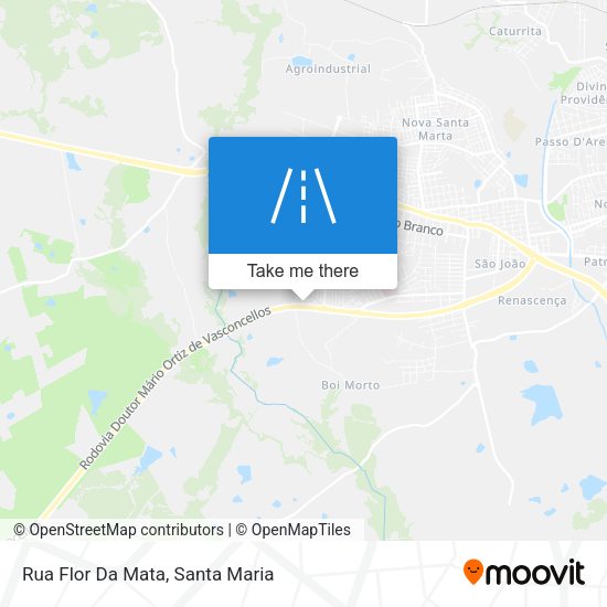 Rua Flor Da Mata map