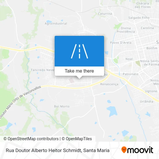 Rua Doutor Alberto Heitor Schmidt map