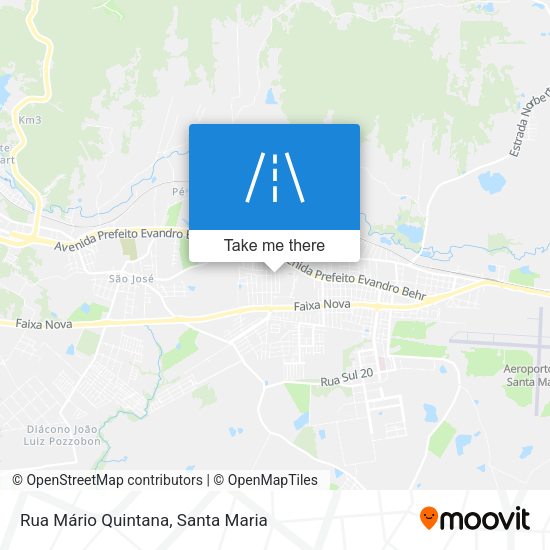 Rua Mário Quintana map