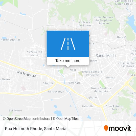 Rua Helmuth Rhode map