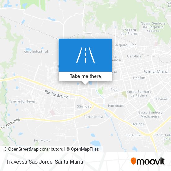 Travessa São Jorge map