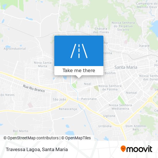 Travessa Lagoa map