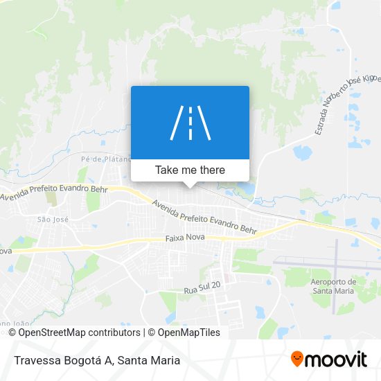 Travessa Bogotá A map