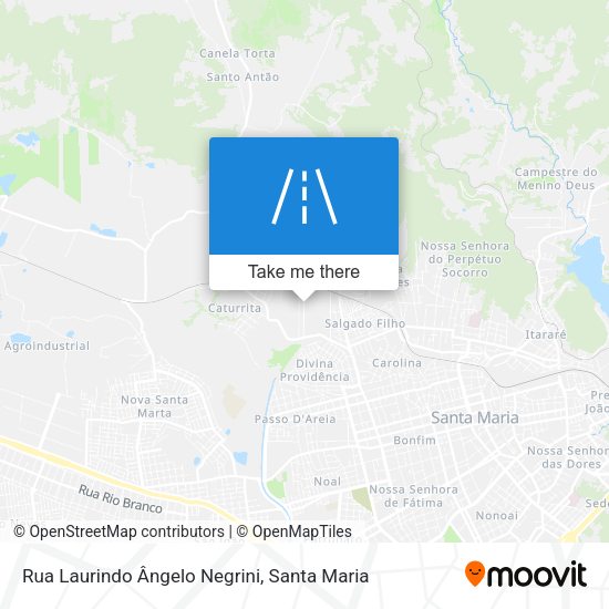 Rua Laurindo Ângelo Negrini map