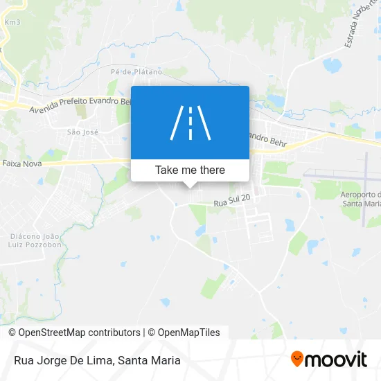 Rua Jorge De Lima map