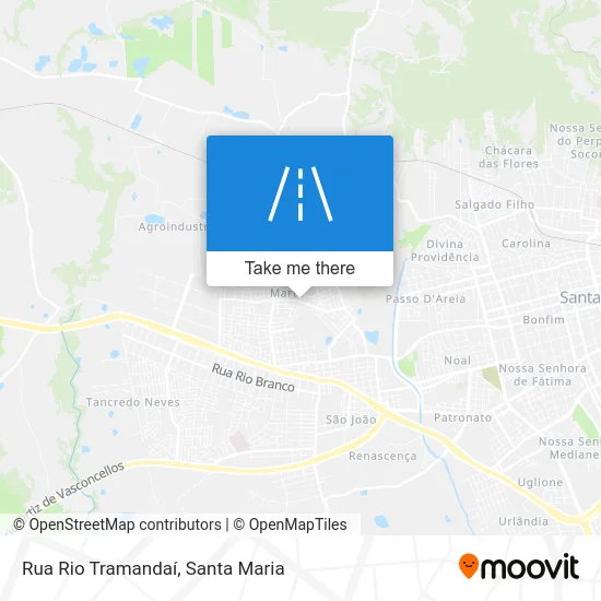Rua Rio Tramandaí map