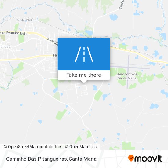 Mapa Caminho Das Pitangueiras