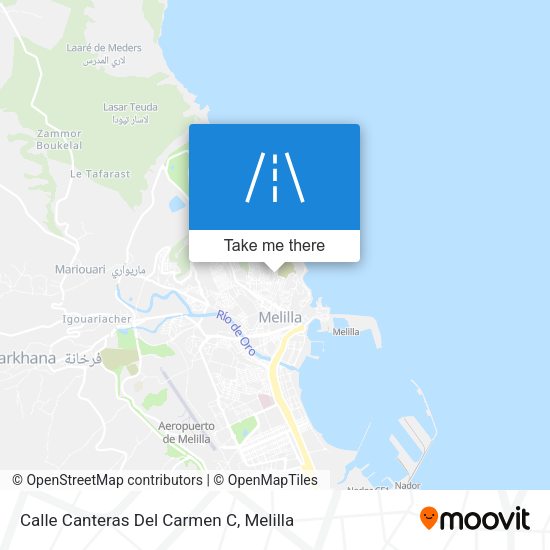 Calle Canteras Del Carmen C map