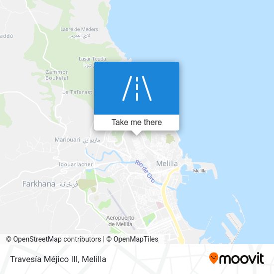 Travesía Méjico III map