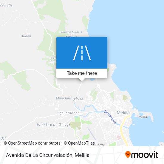 Avenida De La Circunvalación map