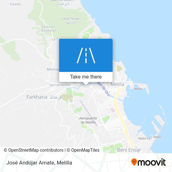 José Andújar Amate map