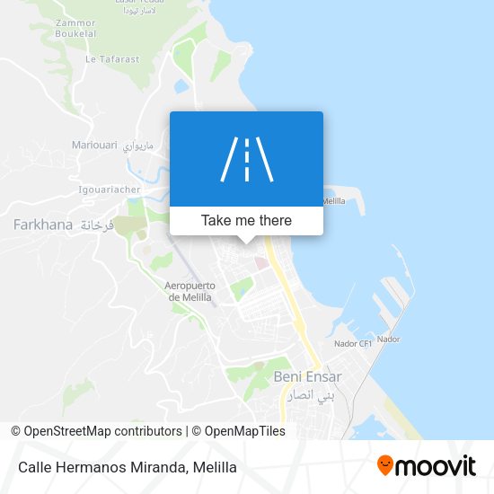 Calle Hermanos Miranda map