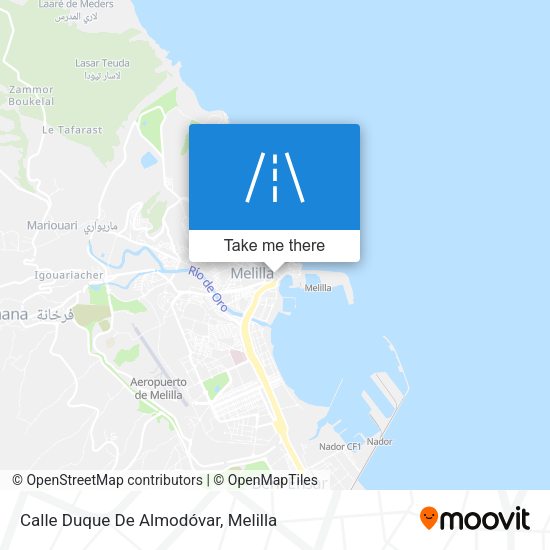 Calle Duque De Almodóvar map