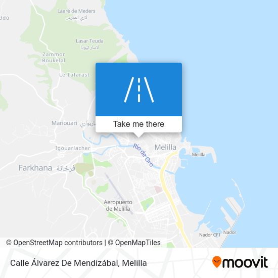 Calle Álvarez De Mendizábal map