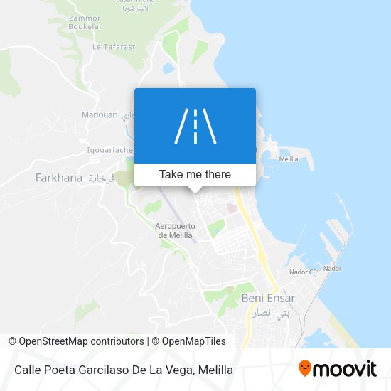 Calle Poeta Garcilaso De La Vega map