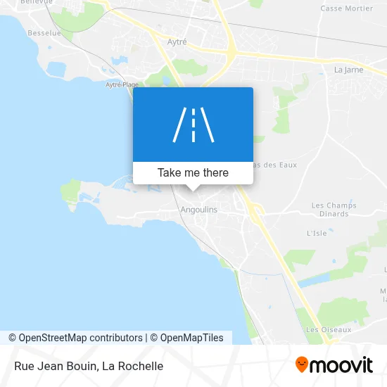Rue Jean Bouin map