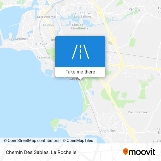 Chemin Des Sables map