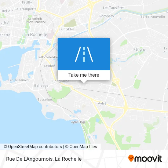 Rue De L'Angoumois map