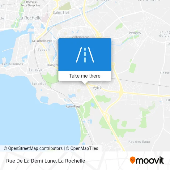 Rue De La Demi-Lune map