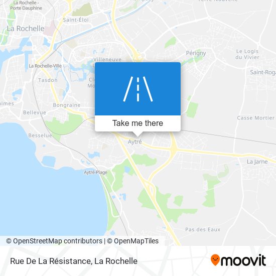 Rue De La Résistance map