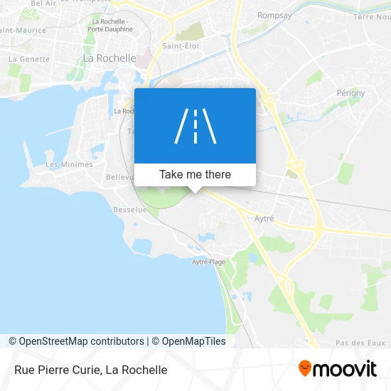 Rue Pierre Curie map