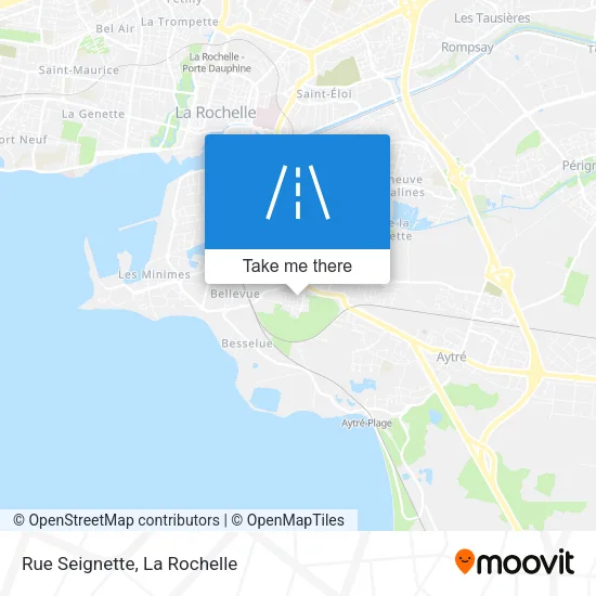 Rue Seignette map
