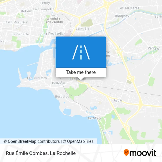 Rue Émile Combes map