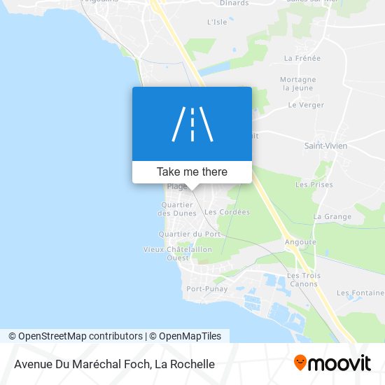 Avenue Du Maréchal Foch map