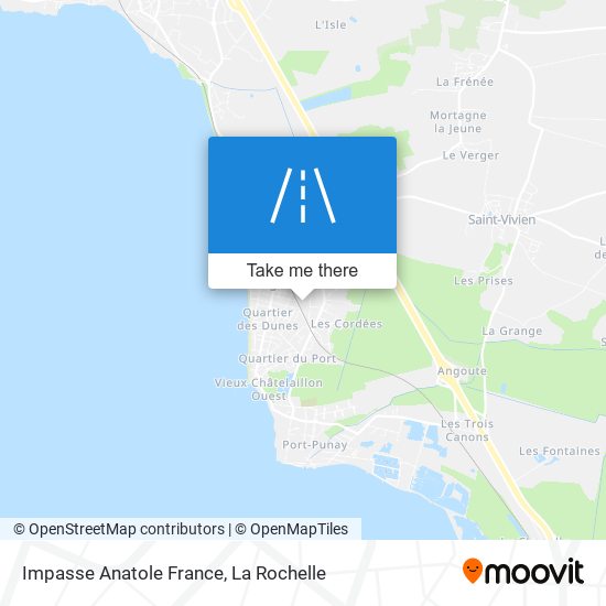 Impasse Anatole France map