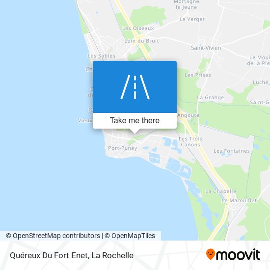 Quéreux Du Fort Enet map