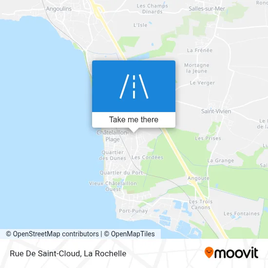 Rue De Saint-Cloud map