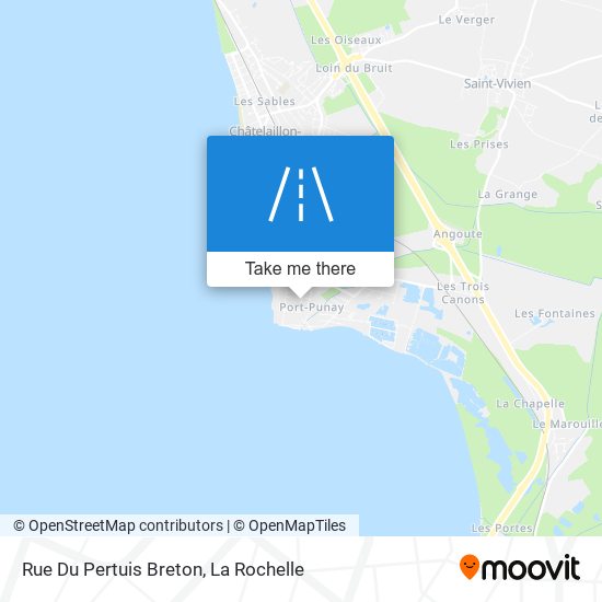Rue Du Pertuis Breton map