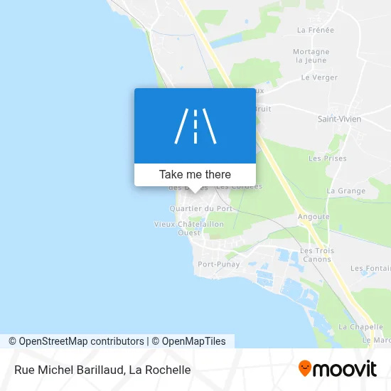 Rue Michel Barillaud map