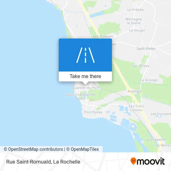 Rue Saint-Romuald map