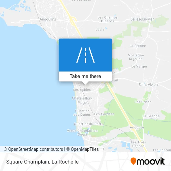 Square Champlain map