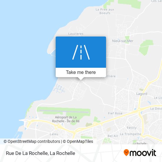 Rue De La Rochelle map