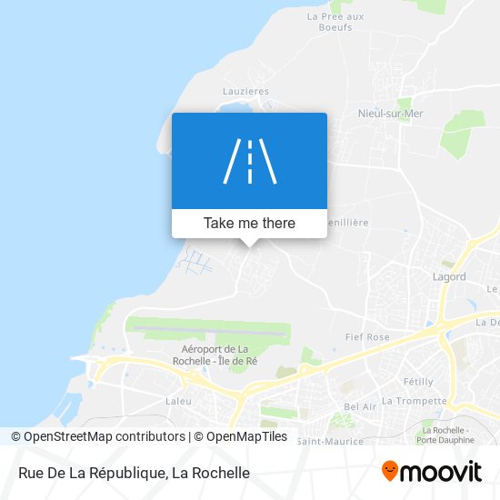 Mapa Rue De La République